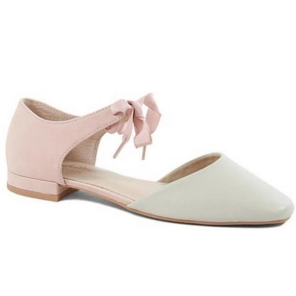 Seychelles Shoes - NWT NIB Anthropologie Seychelles Pastel Pink Prospect Leather Ballet Flat SZ 7